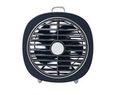 12shage Schlafsaal Schreibtisch Portable Ventilatoren, USB Lüfter Geräuscharm für Büro Zuhause und im Freien (Blau)