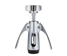 Zyangg-Home Wein-Öffner Set Flügel Korkenzieher Wein Opener All-in-one-Wein-Korkenzieher und Flaschenöffner mit Bonus-Wein-Stopper-Wein-Öffner Set Opener Kit (Color : Silver, Size : M)
