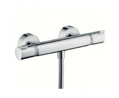 Hansgrohe Brause-Thermostat Ecostat Comfort Aufputz mit Rückflussverhinderer, verchromt, 13116000