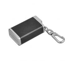 Mini Aschenbecher für Unterwegs Taschenaschenbecher Reiseaschenbecher Geruchsdicht Mobiler Tragbarer Aschenbecher to Go Reise Pocket Ashtray Portable Zigaretten Taschenascher Klein (Schwarz)