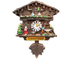 Ciffre Kuckucksuhr Magnet Polyresin Kühlschrank Handmade - Schwarzwald