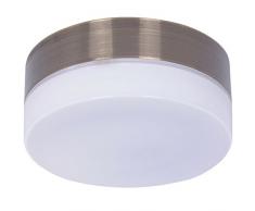 Beleuchtung Clipper für Deckenventilator von Lucci air, Messing Antik, inkl. LED-Leuchtmittel GX53, 11 W