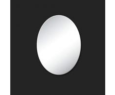 ZEQUAN Badezimmerspiegel, Ovaler Wandspiegel, Passender Spiegel, Halblanger Spiegel (Size : 40×60cm)