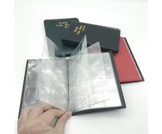 Multi-kinetische Münzsammler Münzalbum für Sammlermünzen PVC Buch Home Decor Craft Gift zufällige Farbe