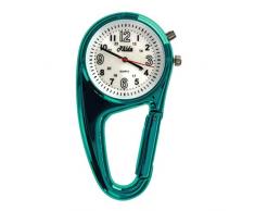 Krankenschwester FOB-Uhr, Karabinerhaken, Hintergrundbel,REL113