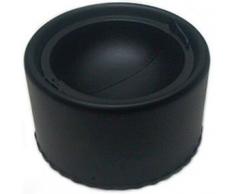 Aschenbecher matt schwarz Klappaschenbecher Sturmascher Klapp Ascher Windascher Standaschenbecher mattschwarz