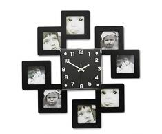Uhr Wandkunst, DIY Rahmen Uhr Rahmenuhr Kunststoff Kunst Bilderuhr Einzigartige Dekoration