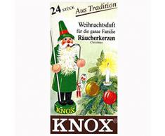 Knox Räucherkerzen Weihnachtsduft ++ DAS Ostprodukte Geschenk - DDR Traditionsprodukt und Ossi Kultprodukt - Geschenkidee für alle Ostalgiker aus Ostdeutschland vom Ostprodukte Experten - Ostpaket mit DDR Klassiker - Ideal für jedes DDR Geschenkset