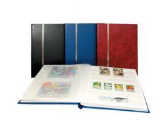 SAFE Briefmarkenalbum / Einsteckbuch Nr. 131 PREMIUM Einsteckbücher 16 WEISSE Seiten im Buchformat A5 mit goldfarbener Premiumprägung Einband in WEINROT / ROT