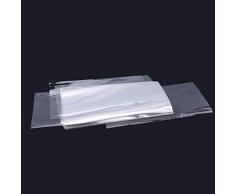 SFDRTFFGH Kreative Neue 100 stücke Papiergeld Banknoten Mit Box Geld Transparent PVC Seite Von Papiergeld Münzalbum Münzgeld Halter, Transparent