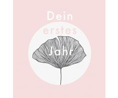 Dein erstes Jahr: Babyalbum zum Eintragen der schönsten Momente und Erinnerungen für unser erstes gemeinsames Jahr