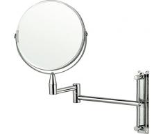 Kosmetikspiegel mit Wandhalterung Normal- und 3 fach Vergrößerung