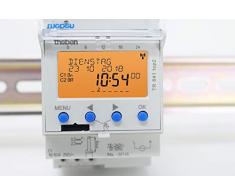 Theben 6410100 TR 641 top2 - digitale 1-Kanal Zeitschaltuhr mit Jahres- und Astro-Programm, Zeitschalter