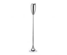 CO-Z Einstellbarer Aschenbecher mit Standfuß und Einer Zigarettenschachtel Floor Standing Ashtray Aschenbecher Stand Standing Ashtray für draußen modern stabil von 50.8 cm bis 88.9 cm Hoch Silber