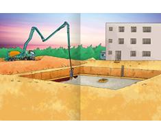 Erstes Stickern Baustelle: über 200 Sticker (Mein Stickerbuch)