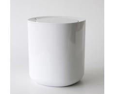 Alessi "Birillo" Abfallkorb fürs Bad aus PMMA, weiß