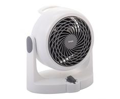 Iris Woozoo by Ohyama PCF-HD15N leiser Tischventilator, 34 W, weiß, 21,8 x 21,8 x 25,3 cm