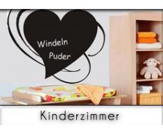 DIN A3 ca. 42x30 cm Tafelfolie - Schultafelfolie inklusive 3 x Kreide, schwarz