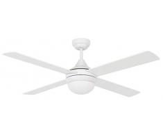 LUCCI AIR Airlie II Decken Ventilator, 50 W, Weiß, 122 cm Durchmesser