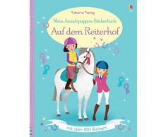 Mein Anziehpuppen-Stickerbuch: Auf dem Reiterhof