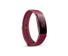 Fitbit Inspire Gesundheits- & Fitness Tracker mit automatischer Trainings Erkennung, 5 Tage Akkulaufzeit, Schlaf- & Schwimm-Tracking, Sangria