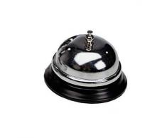 Rezeptionsglocke Hotelglocke Fuß lackiert - Ø 8,5 cm