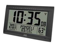 JVD RB9075.1 Tischuhren modern Bürouhren Wetterstationen Funktischuhren Digitale Tischuhren