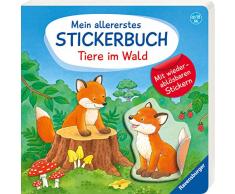 Mein allererstes Stickerbuch: Tiere im Wald