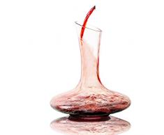 Weindekanter - GWCLEO Bleifreies Glas 1800ml Weinkaraffe, Kristallklar Weinbelüfter, Ausguss aus Kristall, Rotweinkaraffe, Weingeschenk, Weinzubehör