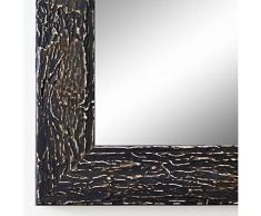 Online Galerie Bingold Spiegel Wandspiegel Badspiegel Flurspiegel Garderobenspiegel - Über 200 Größen - Parma Schwarz 3,9 - Größe des Spiegelglases 50 x 140 - Wunschmaße auf Anfrage - Antik, Barock