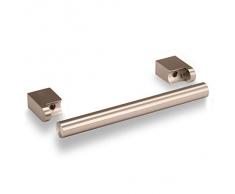 SO-TECH® G15 Möbelgriff BA 160 mm Edelstahloptik Ø 14 mm