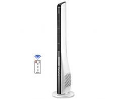 Ventilator Säulenventilator Turmventilator leise Standventilator Leistungsstarker Motor | Weiss