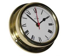 Delite Altitude Schiffsuhr Messing poliert B x H: 150 mm x 42 mm 866C