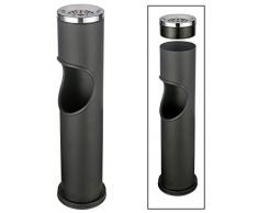 Standaschenbecher mit Mülleimer 46,5 cm