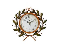 Unbekannt WF Nostalgie Wanduhr Kreative Hölzern Mute Schlichte Nordic Design Minimal kabellos Weißes Zifferblatt Elegance Moderner Stil Gut für Wohnküche Wohnzimmer Schlafzimmer Büro