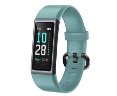 Willful Fitness Armband,Smartwatch Fitness Tracker mit Pulsuhr 14 Trainingsmodi Fitness Uhr Wasserdicht IP68 Schrittzähler Uhr Schlafmonitor Stoppuhr für Damen Herren Anruf SMS SNS Beachten