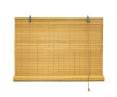 Bambusrollo 80 x 160 cm in bambus - Fenster Sichtschutz Rollos - VICTORIA M
