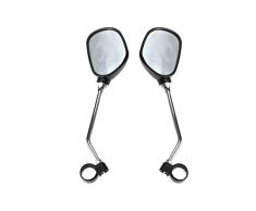 Radfahren Innenspiegel Universalfahrrad Spiegel Drehbare Einstellbare Weitwinkel Rückansicht Stoß- Flachspiegel Für Fahrrad-Fahrrad