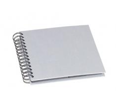 Rössler 1329452175 - S.O.H.O. Spiral-Fotoalbum 18 x 18 cm, 30 Blatt, stone