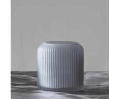 TYYW LHYOZ Home Glasvase Wohnzimmer Schlafzimmer Dekoration Vase Milchglas Hydroponischer Behälter Vase (Size : 14.8×10.8×15.2cm)