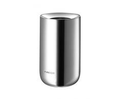Puresigns BREEZE Vase 13,30cm Edelstahl Poliert Silber