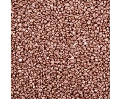 Dekogranulat / Dekosteine (2-3 mm), 1 kg, kupfer-metallic