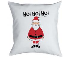 Mega cooles Kuschelkissen Dekokissen Sofakissen zur Weihnachtszeit - Ho!Ho!Ho!! lustiger Weihnachtsmann lustiges Weihnachtsgeschenk Kissen Polster