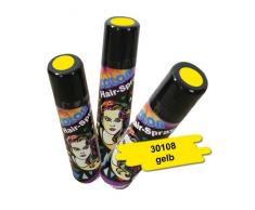 FASCHING 30108 Hairspray color gelb, Haarspray mit Farbe NEU/OVP