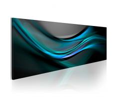 murando - Bilder 135x45 cm - Leinwandbilder - Fertig Aufgespannt - Vlies Leinwand - 1 Teilig - Wandbilder XXL - Kunstdrucke - Wandbild - Abstrakt Welle a-A-0138-b-d