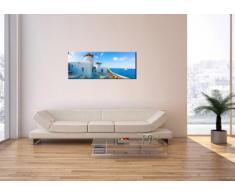 Bild auf Leinwand - Leinwandbilder - Einteilig - Breite: 100cm, Höhe: 40cm - Bildnummer 2424 - zum Aufhängen bereit - Bilder - Kunstdruck - AB100x40-2424