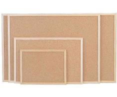 magnetoplan Korktafel mit Holzrahmen, B1.000 x H600 mm
