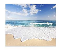 murando - Fototapete selbstklebend Meer Strand 294x210 cm decor Tapeten Wandtapete klebend Klebefolie Dekofolie Tapetenfolie - See Himmel Blau Landschaft Natur c-B-0035-a-a