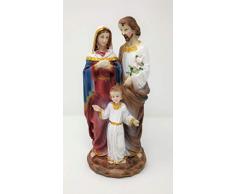 JRose Collections Figur Heilige Familie Maria Josef Jesus, Harz, 29 cm hoch