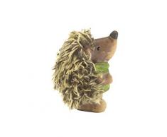 DARO DEKO Keramik Figur Igel 1 Stück - grün 5 x 8cm